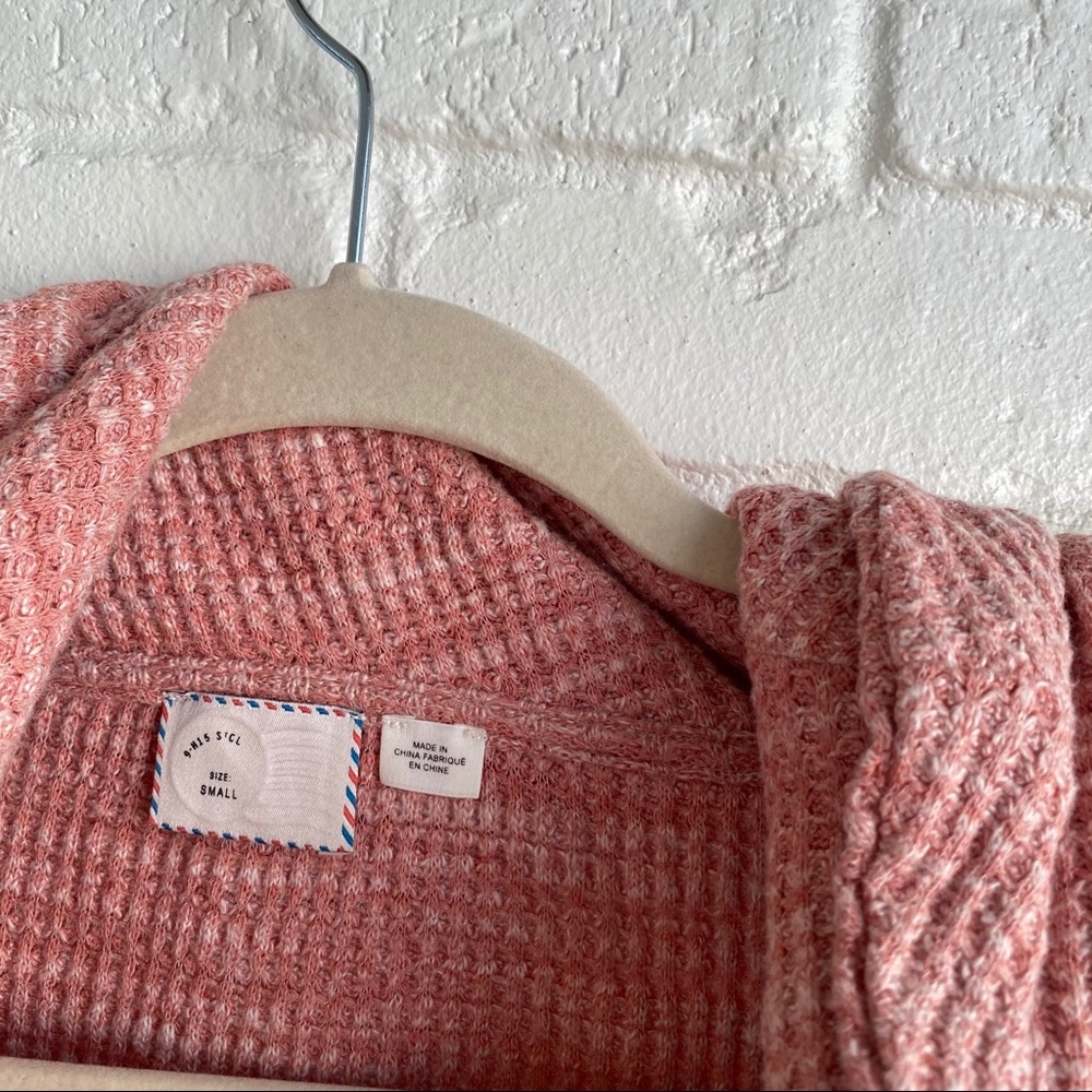 Anthropologie Knit Sweater Sz Small Pink - Picture 3 of 16